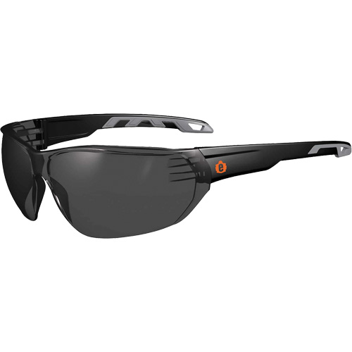 Skullerz VALI Frameless Safety Glasses, Smoke Lens, Anti-Scratch, ANSI Z87+/Meets/Exceeds CSA Z94.3 Haskins Industrial Inc.