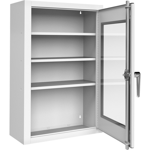 Lockable Medicine Cabinet with Plexiglas Door Haskins Industrial Inc.