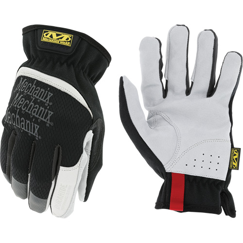 Coldwork Waterproof M-Pact&reg; Driver Gloves, Synthetic/Suede/PVC/Polyurethane/Grain Cowhide/Grain Goatskin/Grain Leather/HPPE/Split Leather Palm, Size 8 Haskins Industrial Inc.
