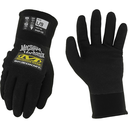 Gants thermiques Speedknit Thermal, Taille 7, Calibre 15, Rev&ecirc;tement Nitrile, Enveloppe en Nylon, ASTM ANSI niveau A2 Haskins Industrial Inc.