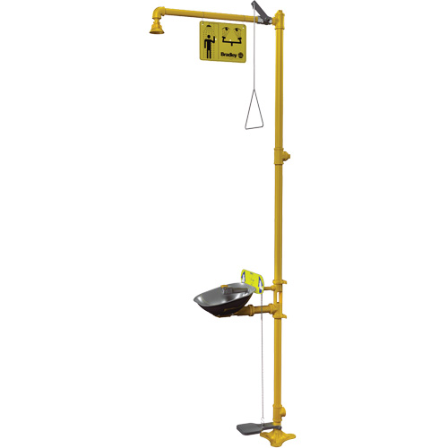 Halo Eye Wash & Safety Shower Station Haskins Industrial Inc.