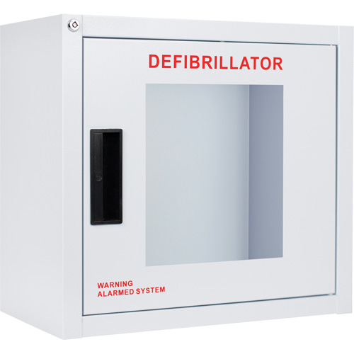 Grande armoire standard pour DEA avec alarme, Zoll AED Plus/Zoll AED 3/Cardio-Science/Physio-Control Pour, Non m&eacute;dical Haskins Industrial Inc.