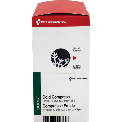 SmartCompliance&reg; Refill Instant Compress, Cold, Single Use, 4" x 5" Haskins Industrial Inc.