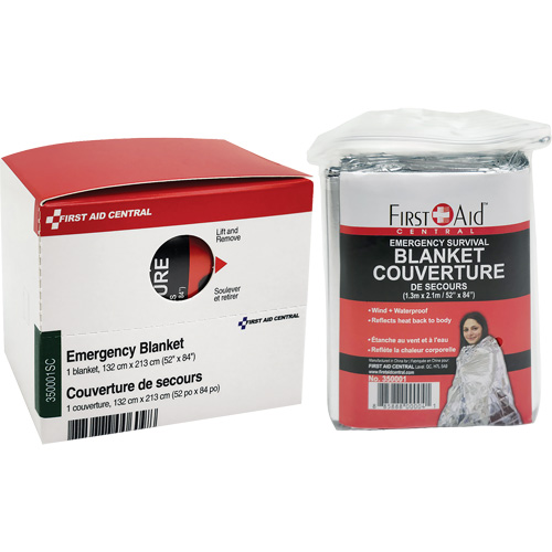 SmartCompliance&reg; Refill Emergency Blanket, Mylar Haskins Industrial Inc.