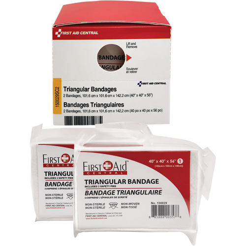 SmartCompliance&reg; Refill Triangular Bandages Haskins Industrial Inc.