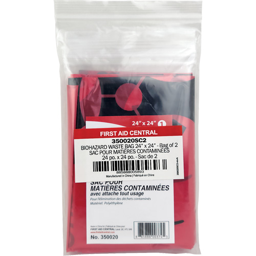 Recharge de sacs &agrave; d&eacute;chets SmartCompliance, Biorisque, 24" lo x 24" la Haskins Industrial Inc.