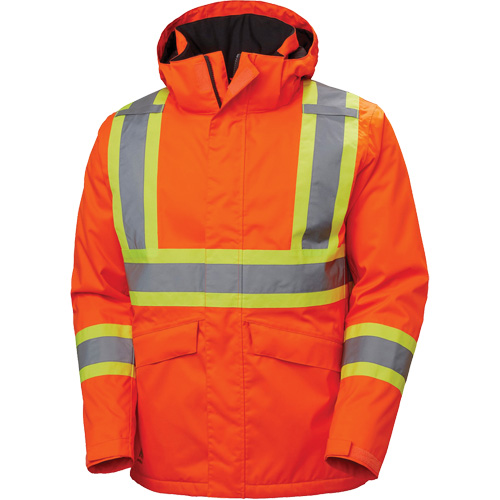 Alta Winter Jacket, Polyester, Orange, X-Small Haskins Industrial Inc.