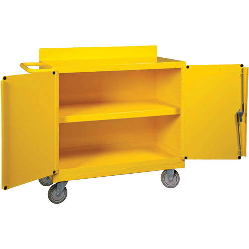 Spill Control Center Cart, 18" L x 38.375" W x 36" H Haskins Industrial Inc.