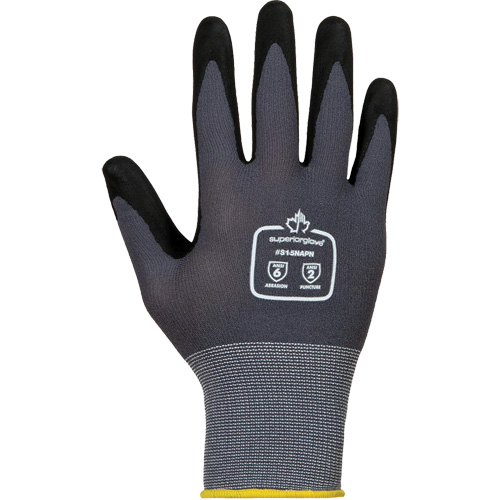 Dexterity&reg; High-Abrasion Gloves, 2X-Small/5, Foam Nitrile Coating, 15 Gauge, Nylon/Cotton Shell Haskins Industrial Inc.
