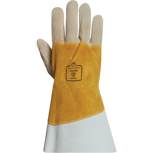 Endura&reg; TIG Welding Gloves, Grain Cowhide, Size Small/7 Haskins Industrial Inc.