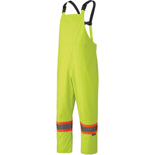 5609 Combinaison de pluie imperm&eacute;able 210D, Polyester/PVC, T-petit, Jaune lime haute visibilit&eacute; Haskins Industrial Inc.