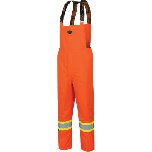 5053 The Rock 300D Insulated Bib Pants, Polyester, Small, High Visibility Orange Haskins Industrial Inc.