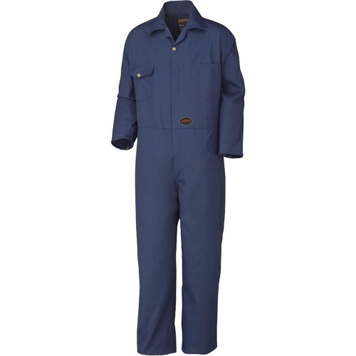 515 Combinaisons avec fermeture &agrave; glissi&egrave;re en laiton, Hommes, Bleu marin, Taille 36 Haskins Industrial Inc.