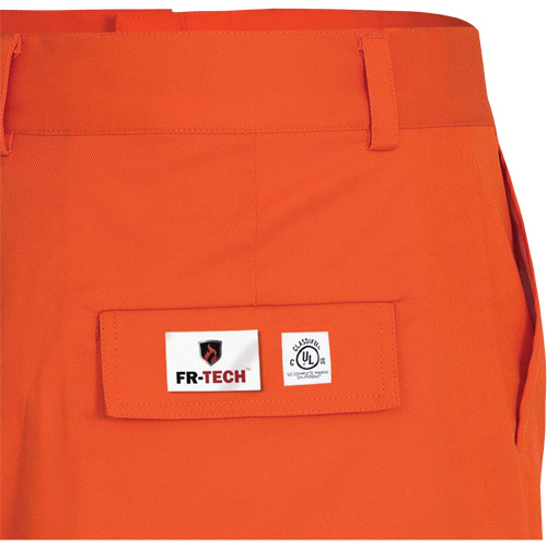 7763 FR-Tech&reg; 88/12 Arc Rated High-Visibility Safety Pants, 38, x 30, High Visibility Orange, 9.7 cal/cm² Haskins Industrial Inc.