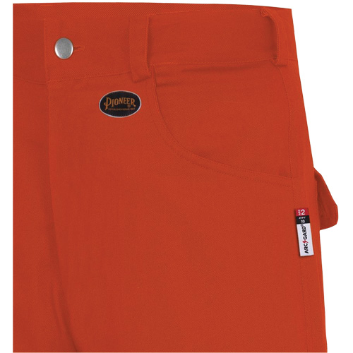 7765 FR-Tech&reg; 88/12 Arc Rated High-Visibility Safety Cargo Pants, 32, x 34, High Visibility Orange, 10 cal/cm² Haskins Industrial Inc.