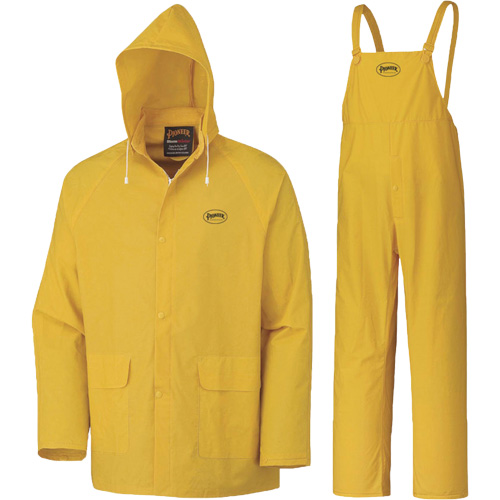 577 V&ecirc;tements imperm&eacute;ables 3 morceaux, Polyester/PVC, 6T-Grand, Jaune Haskins Industrial Inc.