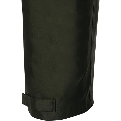 D8120P Nailhead Ripstop Tree Planter Bib Pants, X-Small, Polyester/PVC, Green Haskins Industrial Inc.