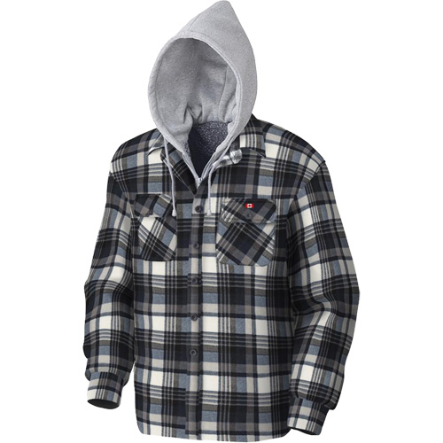 415BG Chemise &agrave; capuche matelass&eacute;e, Hommes, T-petit, Multicolore Haskins Industrial Inc.