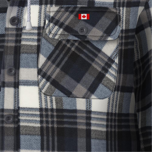 415BG Chemise &agrave; capuche matelass&eacute;e, Hommes, T-petit, Multicolore Haskins Industrial Inc.