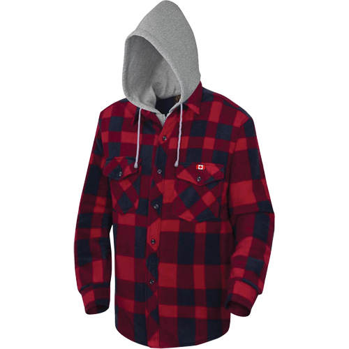 415RB Chemise &agrave; capuche matelass&eacute;e, Hommes, Petit, Multicolore Haskins Industrial Inc.
