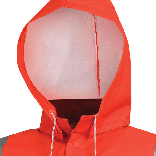 576J Veste de pluie ignifuge haute visibilit&eacute;, Petit, Orange haute visibilit&eacute; Haskins Industrial Inc.