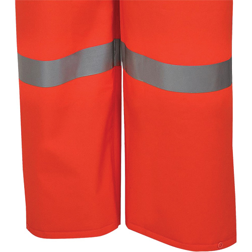 576P FR Safety Bib Pants, Small, High Visibility Orange Haskins Industrial Inc.