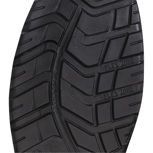 1028 Bottes de travail 8" marron, Cuir, Embout Acier, Taille 10 Haskins Industrial Inc.