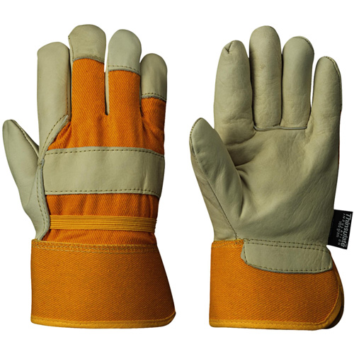 632 Insulated Fitter's Gloves, One Size, Grain Cowhide Palm, Boa Inner Lining Haskins Industrial Inc.