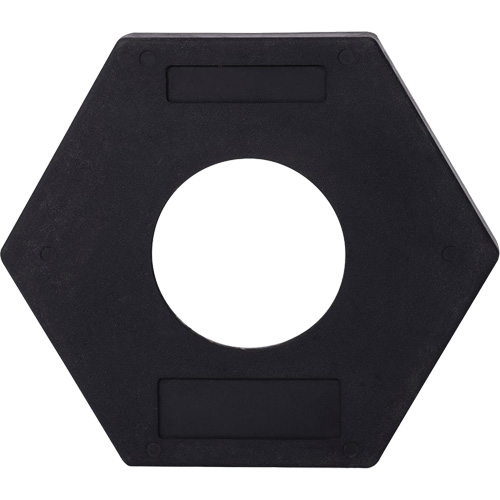 2320 Base de poteau d&eacute;lin&eacute;ateur empilable, 17 lb Haskins Industrial Inc.