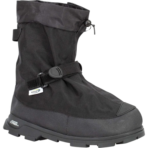 Voyager Glacier Trek Cleats Overshoes with Heels, Nylon/Polyurethane, Buckle, Fits Men's 5 - 6.5/Women's 6 - 8 Haskins Industrial Inc.