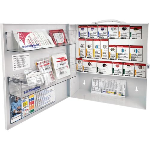 SmartCompliance&reg; First Aid Cabinet, Meets CSA Z1220-17 Type 2 Low-Risk Environment, Small (2-25 Workers) Haskins Industrial Inc.