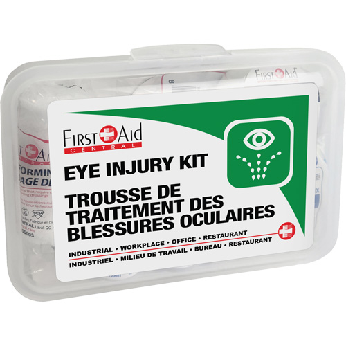 Eye Injury Kit, Plastic B Haskins Industrial Inc.