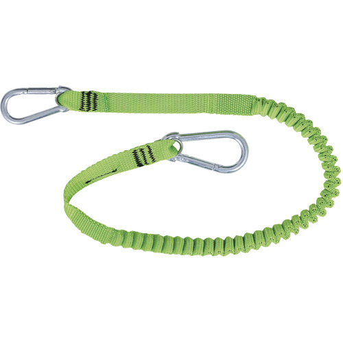 TT-9902 Slim Line Tool Tether Harness Lanyard, Fixed Length, Dual Carabiner Haskins Industrial Inc.