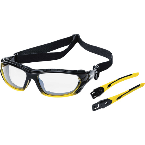 XPS530 Sealed Safety Glasses, Indoor/Outdoor Lens, Anti-Scratch, ANSI Z87+/Meets/Exceeds CSA Z94.3 Haskins Industrial Inc.