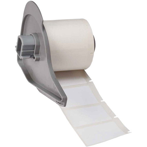 Harsh Environment Multi-Purpose Labels, Polyester, 1.5" L x 1" H, White Haskins Industrial Inc.