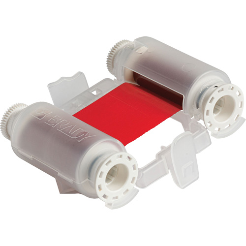 Ruban dimpression Snap-In de la s&eacute;rie R6900, 2" x 150', Rouge Haskins Industrial Inc.