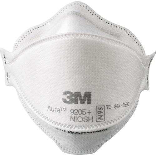 Respirateur contre les particules Aura 9205+, N95, Certifi&eacute; NIOSH Haskins Industrial Inc.