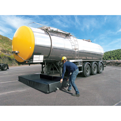 Berme Ultra-Tanker Berm, Capacit&eacute; 374 gal. US, 5' la x 10' lo x 12" h, Paroi en mousse Haskins Industrial Inc.