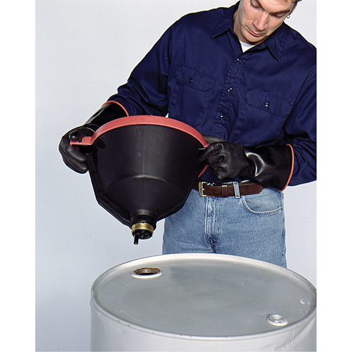 Ultra-Drum Funnel anti-&eacute;claboussures/grand Haskins Industrial Inc.