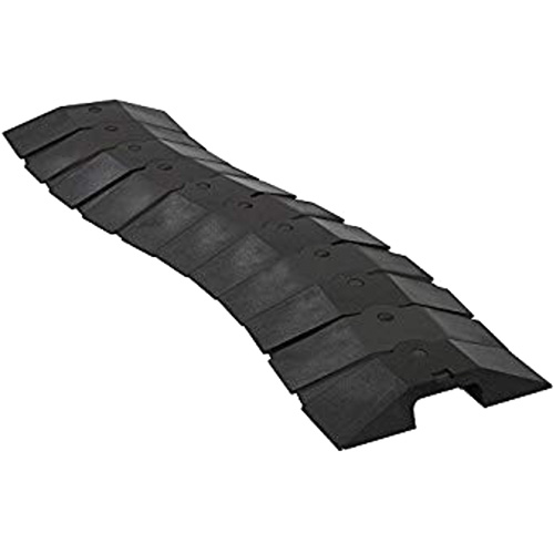 Medium Ultra-Sidewinder Cable Protection System&reg; with Endcaps, 33" x 9.8" x 1.4", 260 lbs. (0.13 tons) Haskins Industrial Inc.
