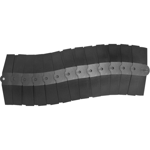 Medium Ultra-Sidewinder Cable Protection System&reg; with Endcaps, 33" x 9.8" x 1.4", 260 lbs. (0.13 tons) Haskins Industrial Inc.