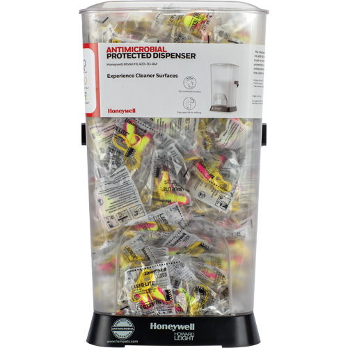 HL400 AM Corded Earplug Dispenser with LL-30 Earplugs Canister Haskins Industrial Inc.