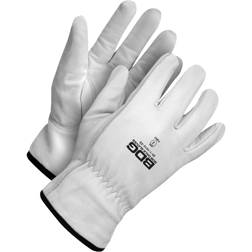 Gants de chauffeur r&eacute;sistants &agrave; la perforation, Petit, Paume en Cuir fleur de ch&egrave;vre Haskins Industrial Inc.