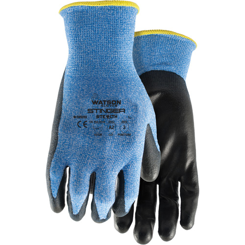 Gants anticoupures 359 Stealth Stinger, Taille Moyen, Calibre 15, Rev&ecirc;tement Polyur&eacute;thane, Enveloppe en Fibre de verre/Nylon/Spandex, ASTM ANSI niveau A2/EN 388 niveau B Haskins Industrial Inc.