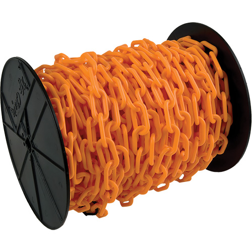 Heavy-Duty Plastic Safety Chain, Orange Haskins Industrial Inc.