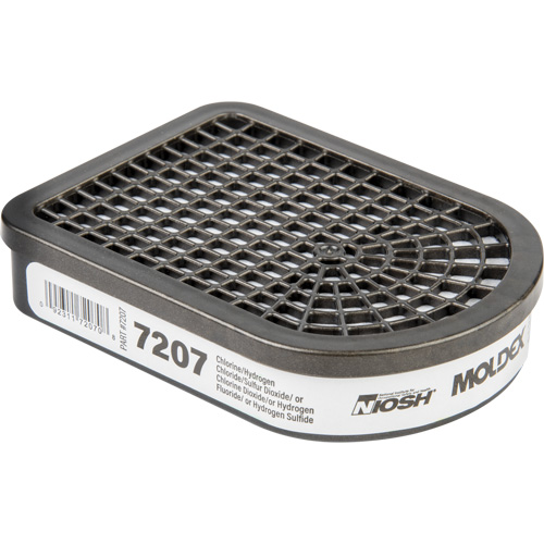 Cartouche pour respirateur semi-rectangulaire, Cartouche gaz/vapeur, Gaz acide Haskins Industrial Inc.