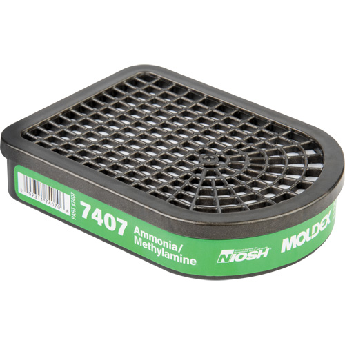 Semi-Rectangular Respirator Cartridge, Gas/Vapour Cartridge, Ammonia/Methylamine Haskins Industrial Inc.