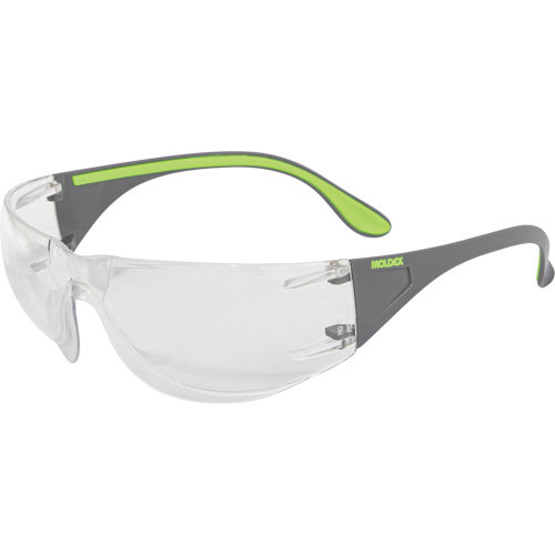Lunettes de s&eacute;curit&eacute; Adapt, Lentille Transparent, Antibu&eacute;e/Anti-&eacute;gratignures, ANSI Z87+/R&eacute;pond ou surpasse la norme CSA Z94.3 Haskins Industrial Inc.