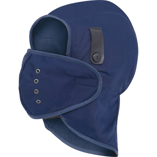 566N Doublure pour casque de protection, Doublure en Molleton, Taille unique, Bleu marin Haskins Industrial Inc.