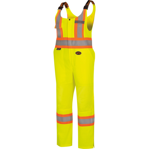 6000W Combinaison de s&eacute;curit&eacute; routi&egrave;re haute visibilit&eacute; pour femmes, Polyester, T-petit, Jaune lime haute visibilit&eacute; Haskins Industrial Inc.
